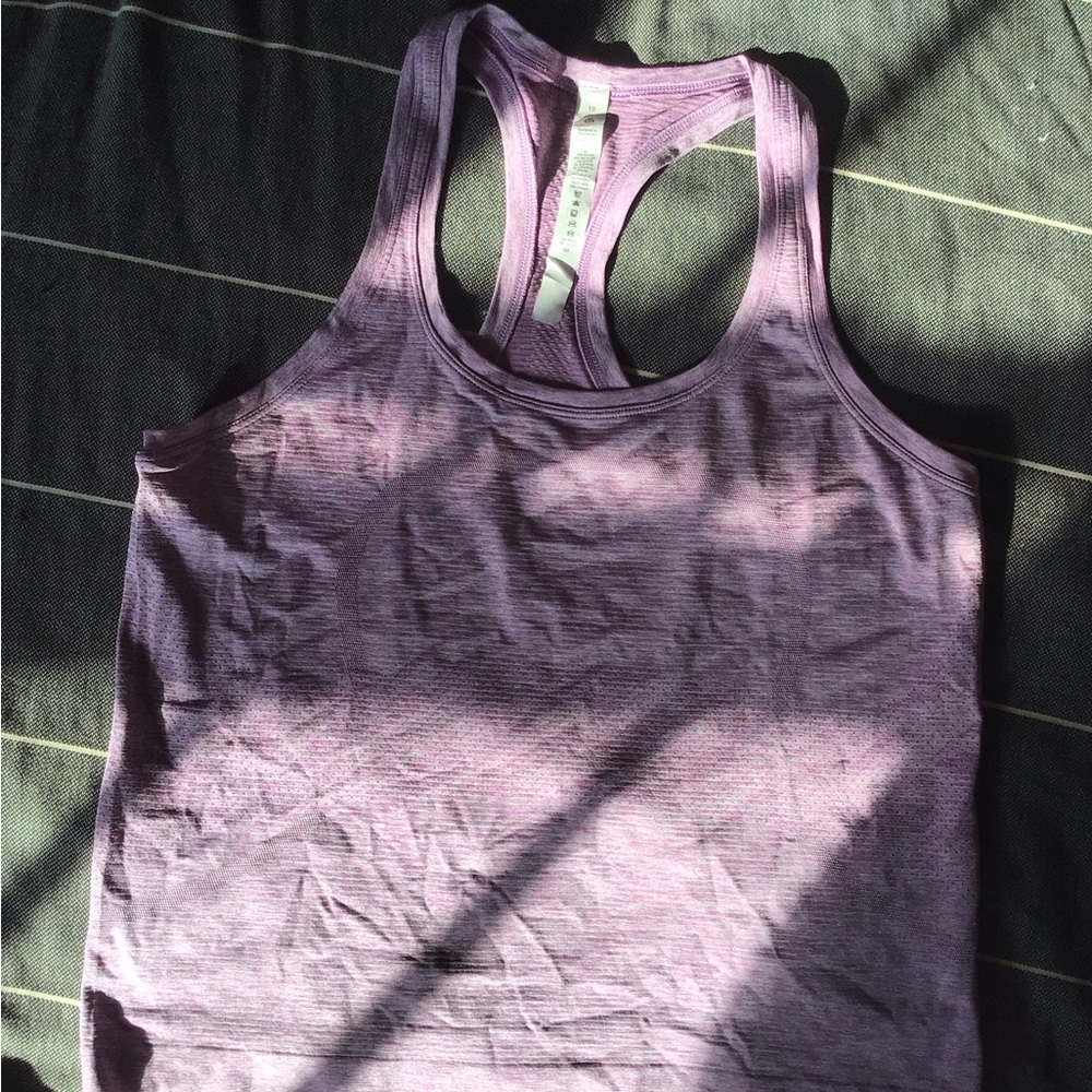 lululemon athletica Lavender Swiftly Tech Racerback Tank Top